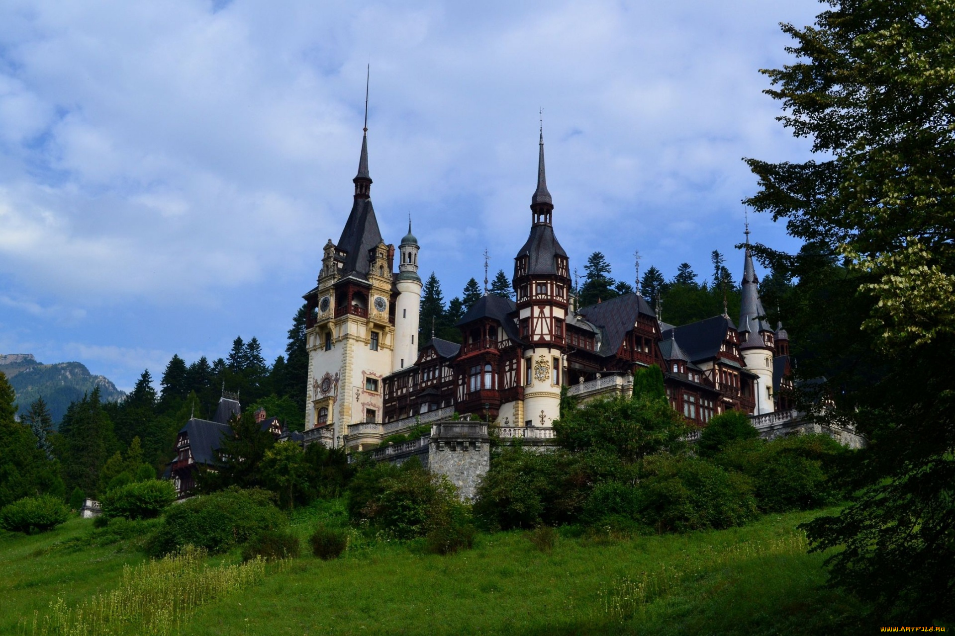 peles, castle, prahova, county, romania, города, замок, пелеш, , румыния, peles, castle, prahova, county