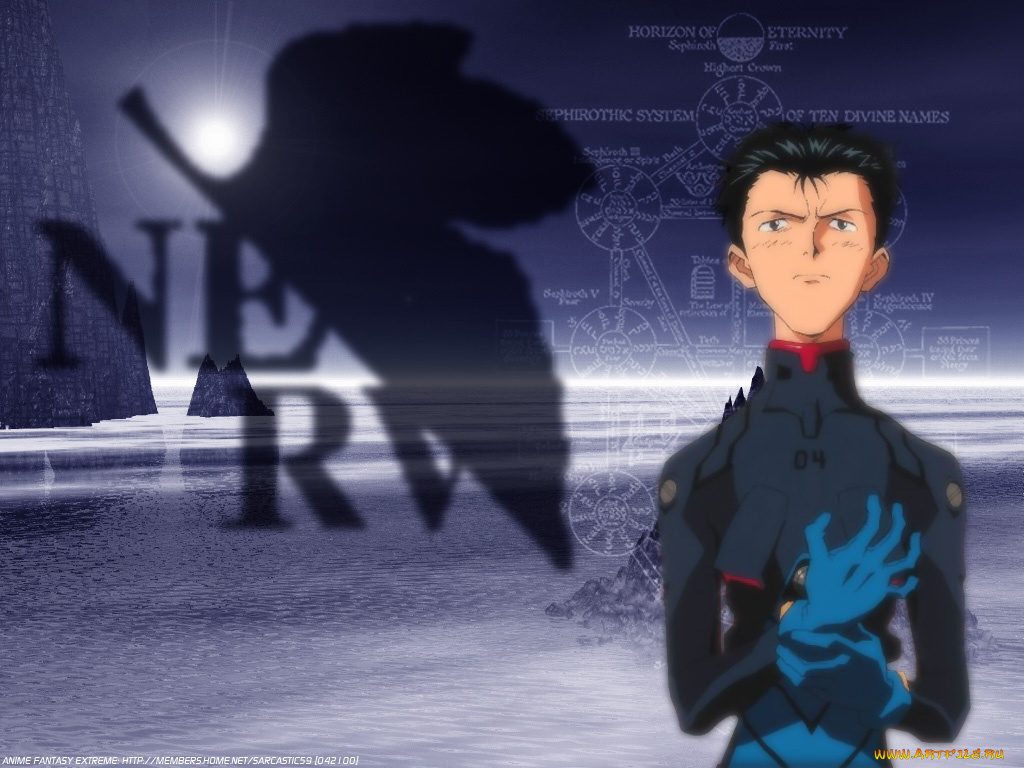 evangelion, аниме