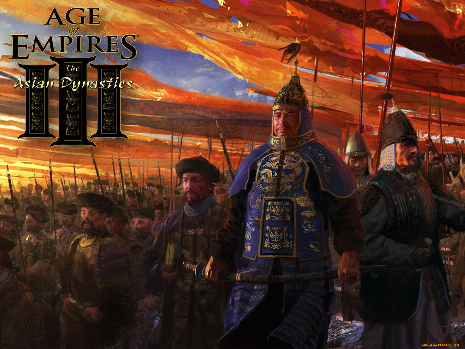 age, of, empires, iii, the, asian, dynasties, видео, игры