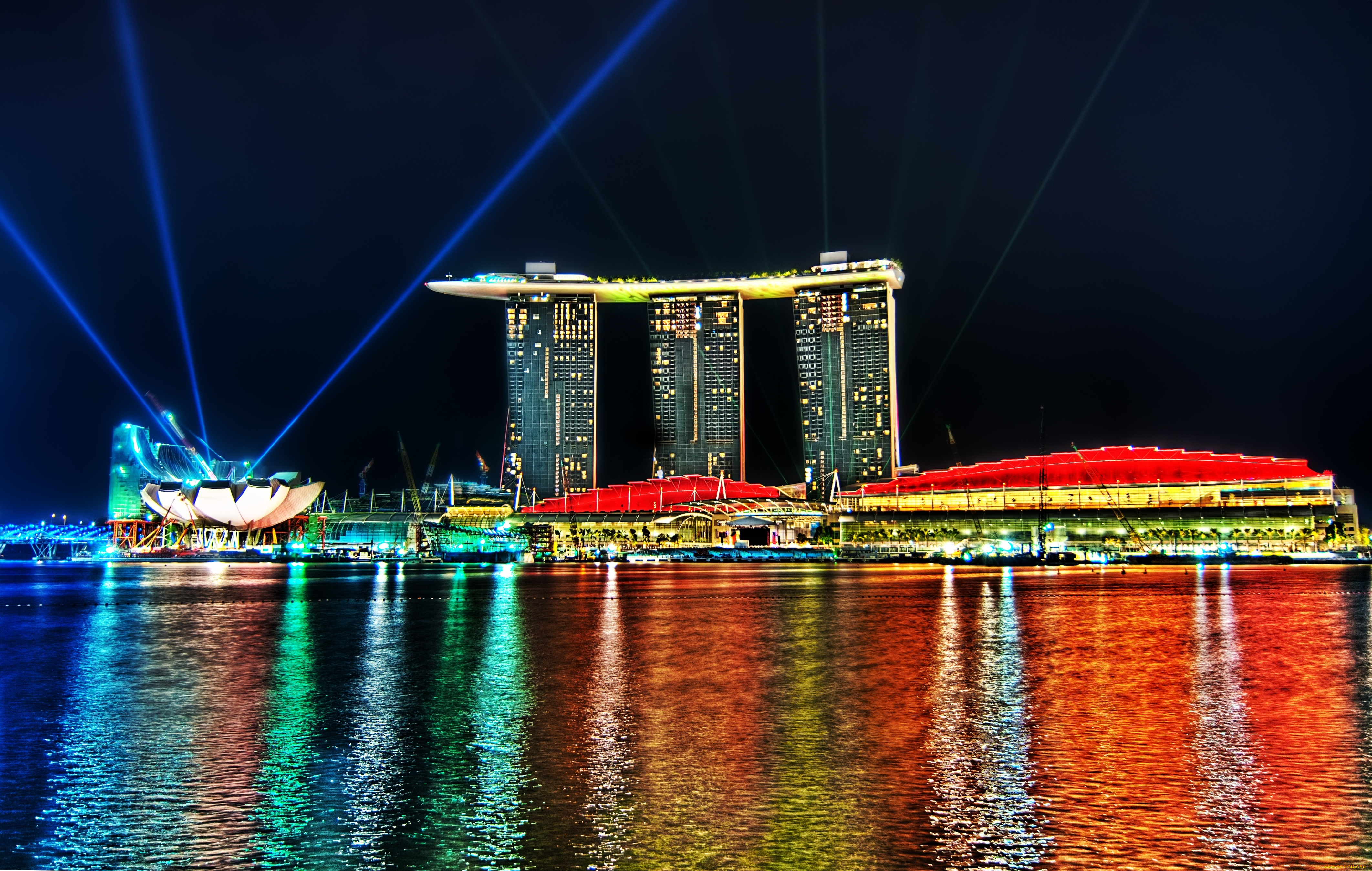 Сингапур лазерное шоу без смс