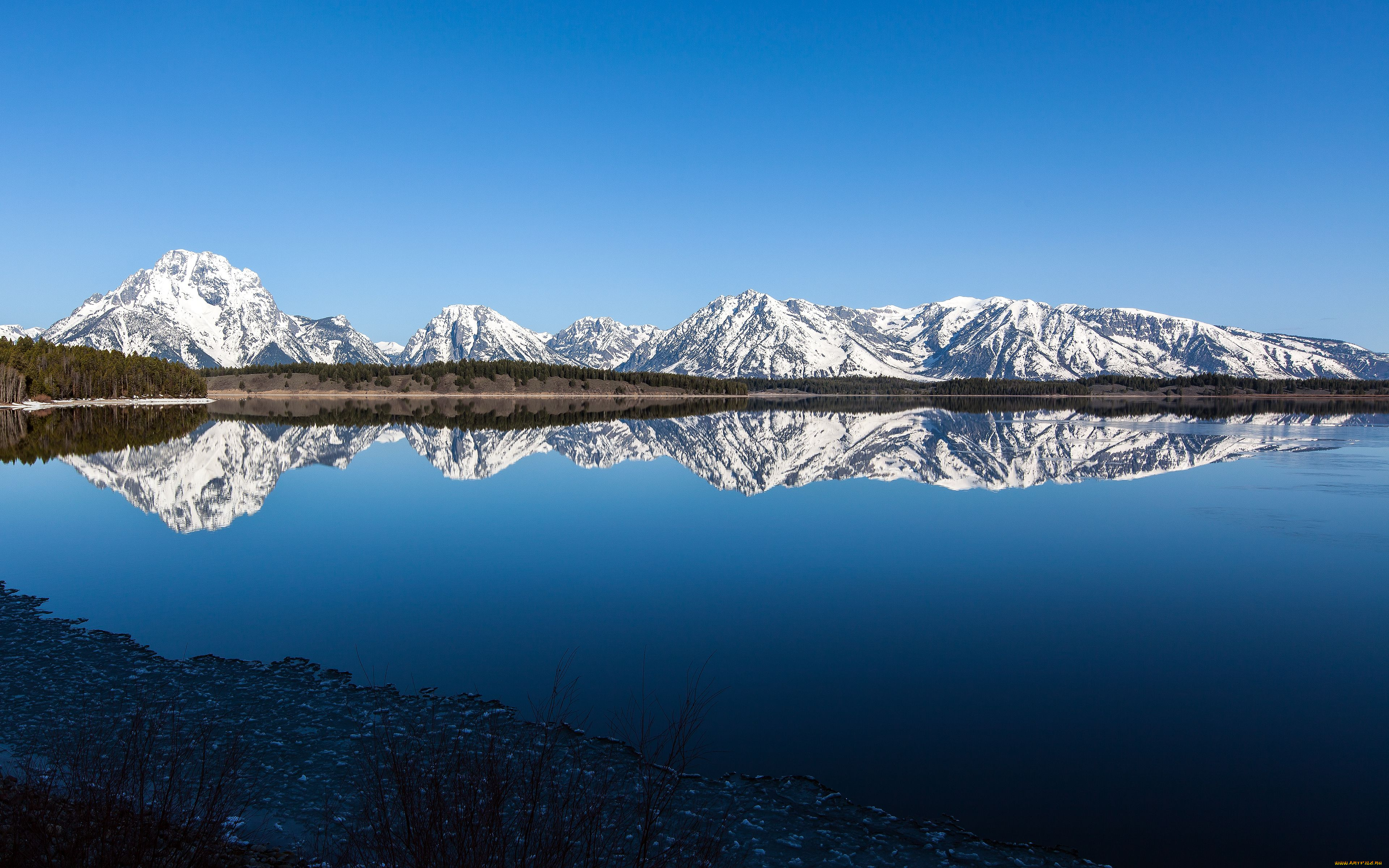 grand, teton, national, park, wyoming, природа, реки, озера, гранд-титон, вайоминг, озеро, горы