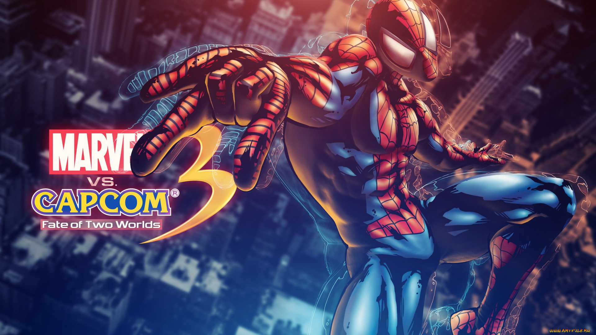 marvel, vs, , capcom, 3, , fate, of, two, worlds, видео, игры, человек, паук