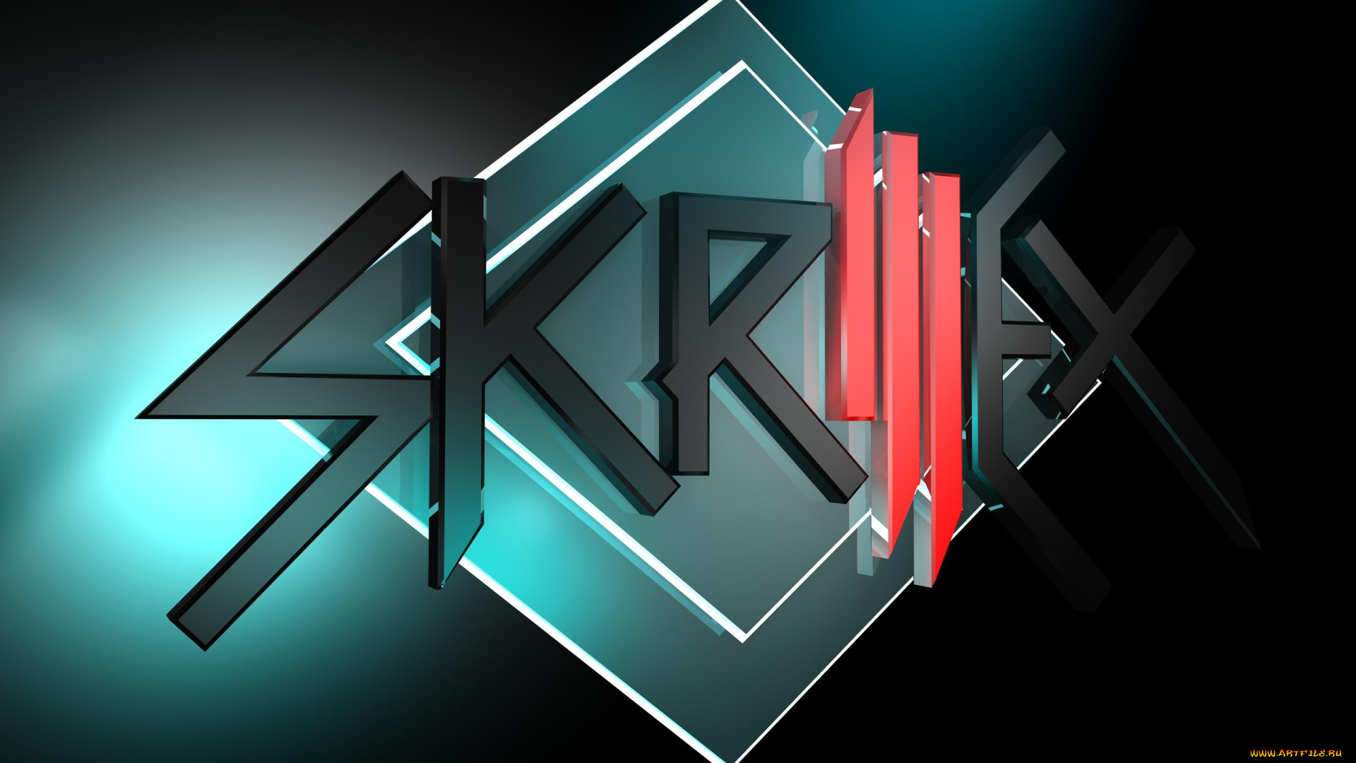 музыка, skrillex, логотип