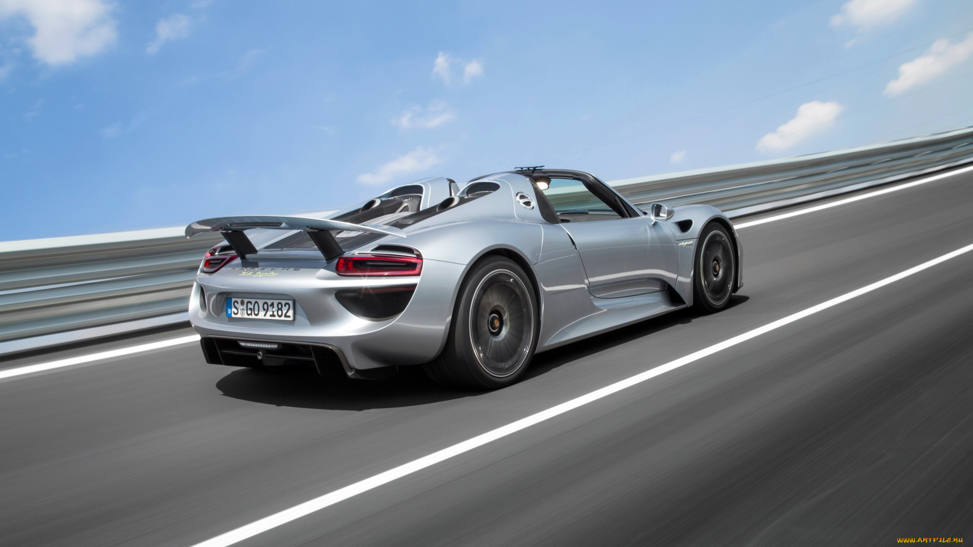 автомобили, porsche, spyder, 918