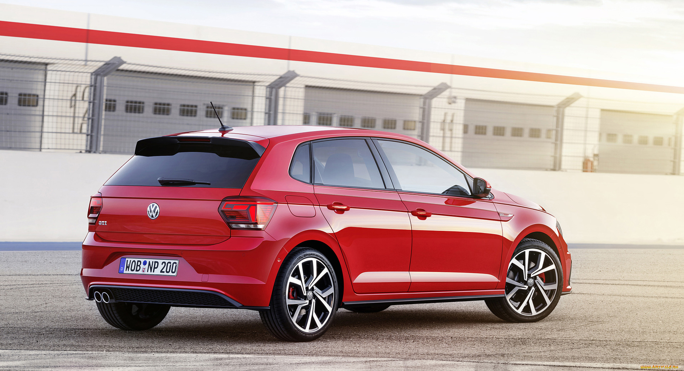 volkswagen, polo, gti, 2018, автомобили, volkswagen, 2018, gti, polo