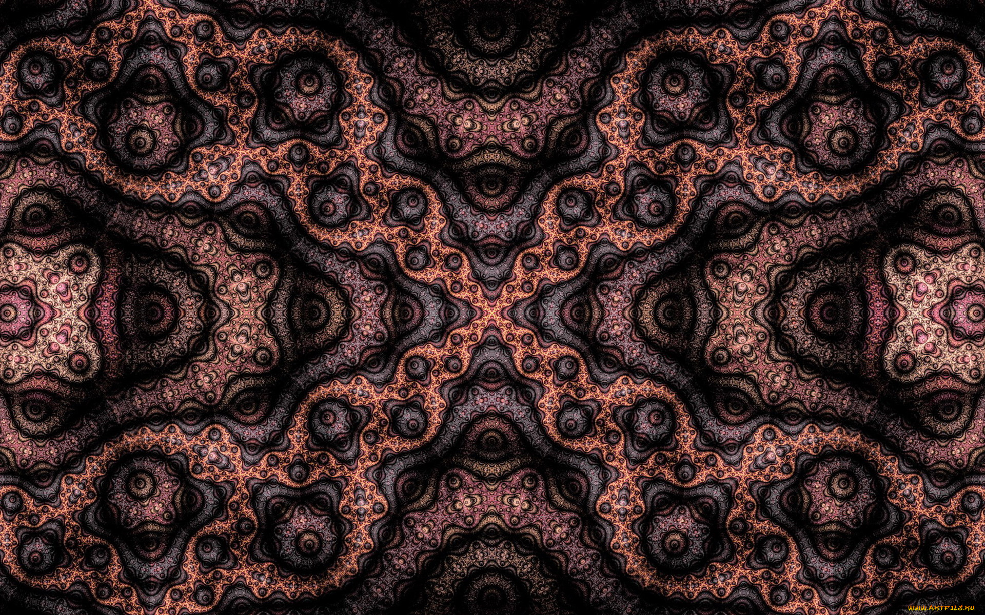 3д, графика, фракталы, , fractal, узор, фон, цвета