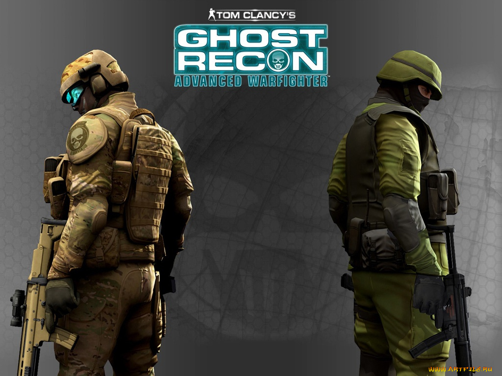 ghost, recon, advanced, warfighter, видео, игры