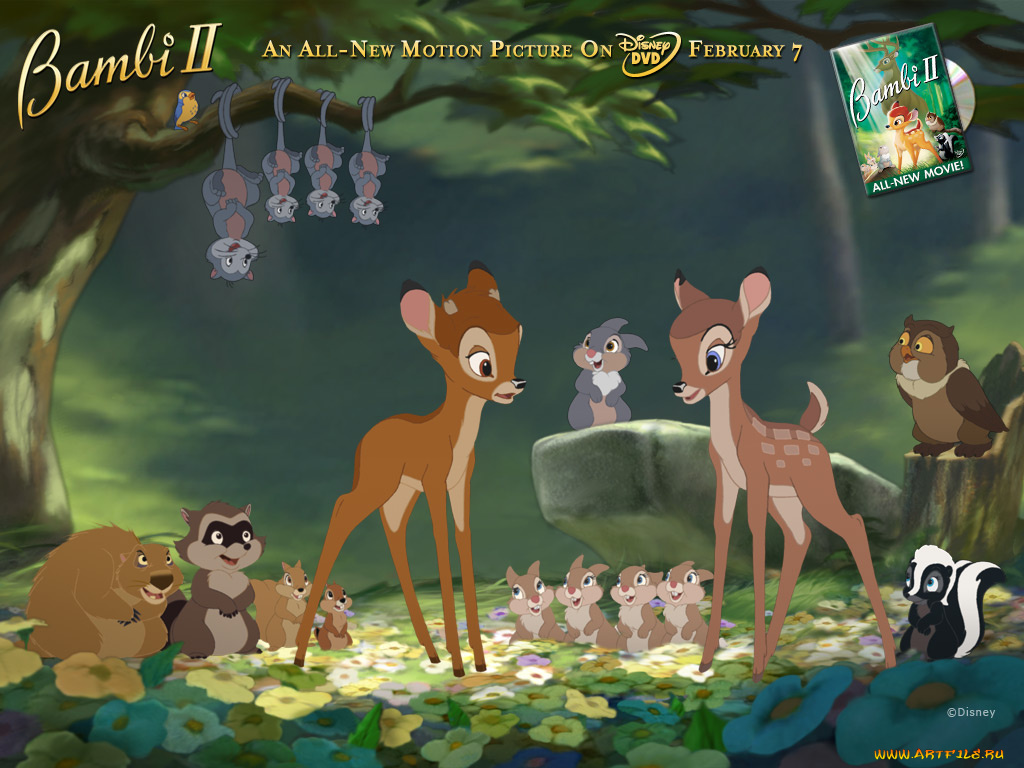 мультфильмы, bambi
