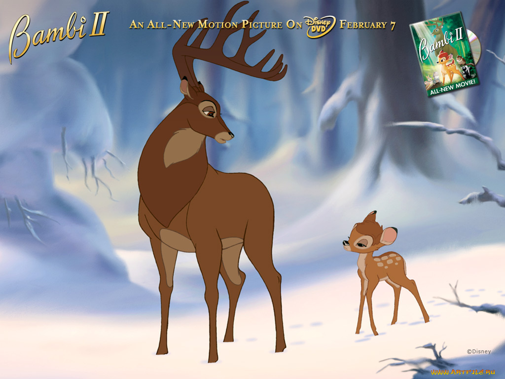 мультфильмы, bambi