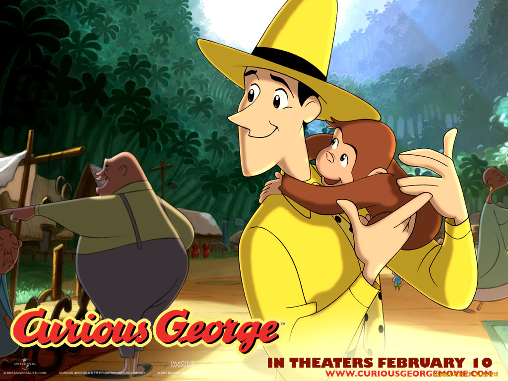 мультфильмы, curious, george