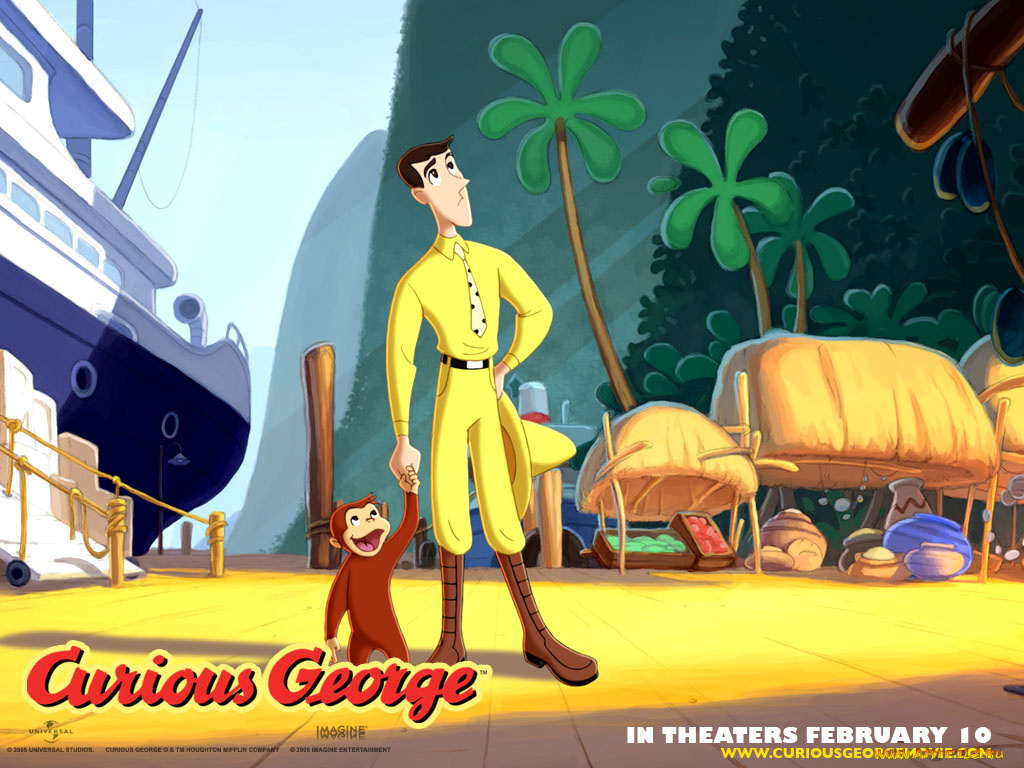 мультфильмы, curious, george