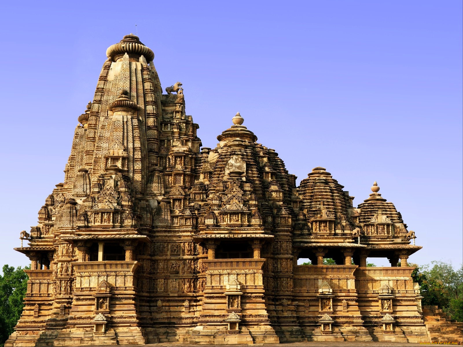 the, kandariya, mahadeva, temple, города, исторические, архитектурные, памятники, индия