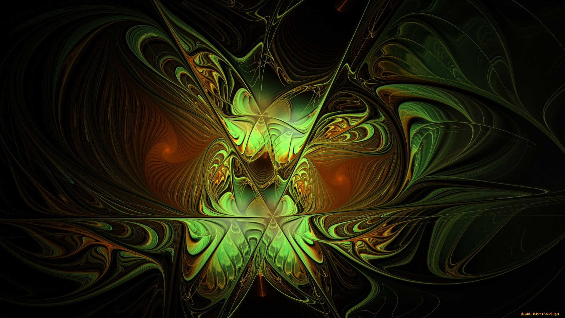 3д, графика, fractal, фракталы, фон, узор, цвета