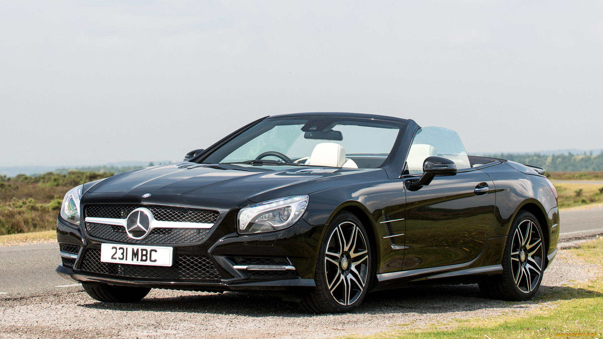 автомобили, mercedes-benz, r231, amg, sl, 400, 2014г, sports, package, uk-spec, темный