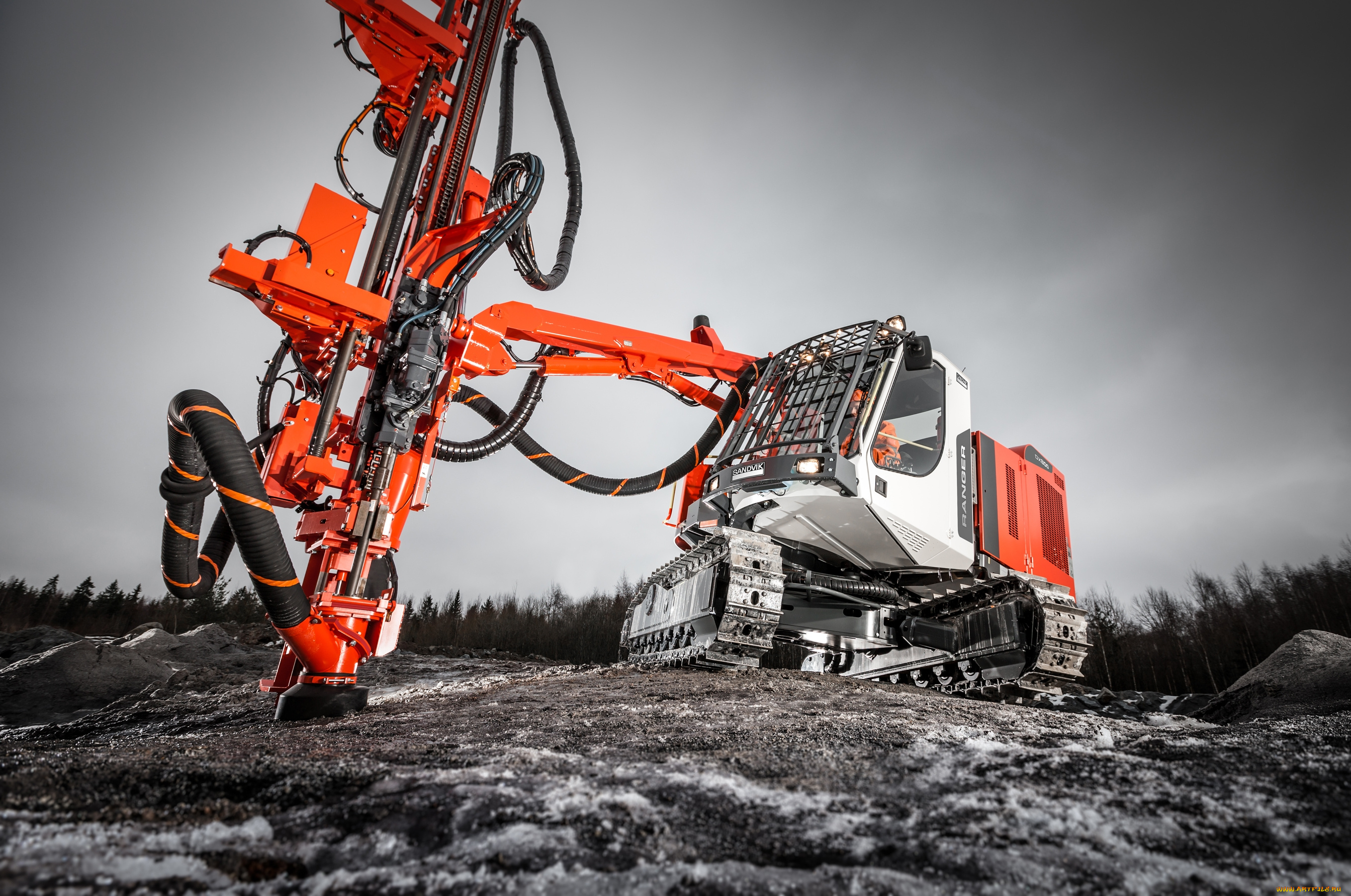 буровой станок sandvik dg800 tiger