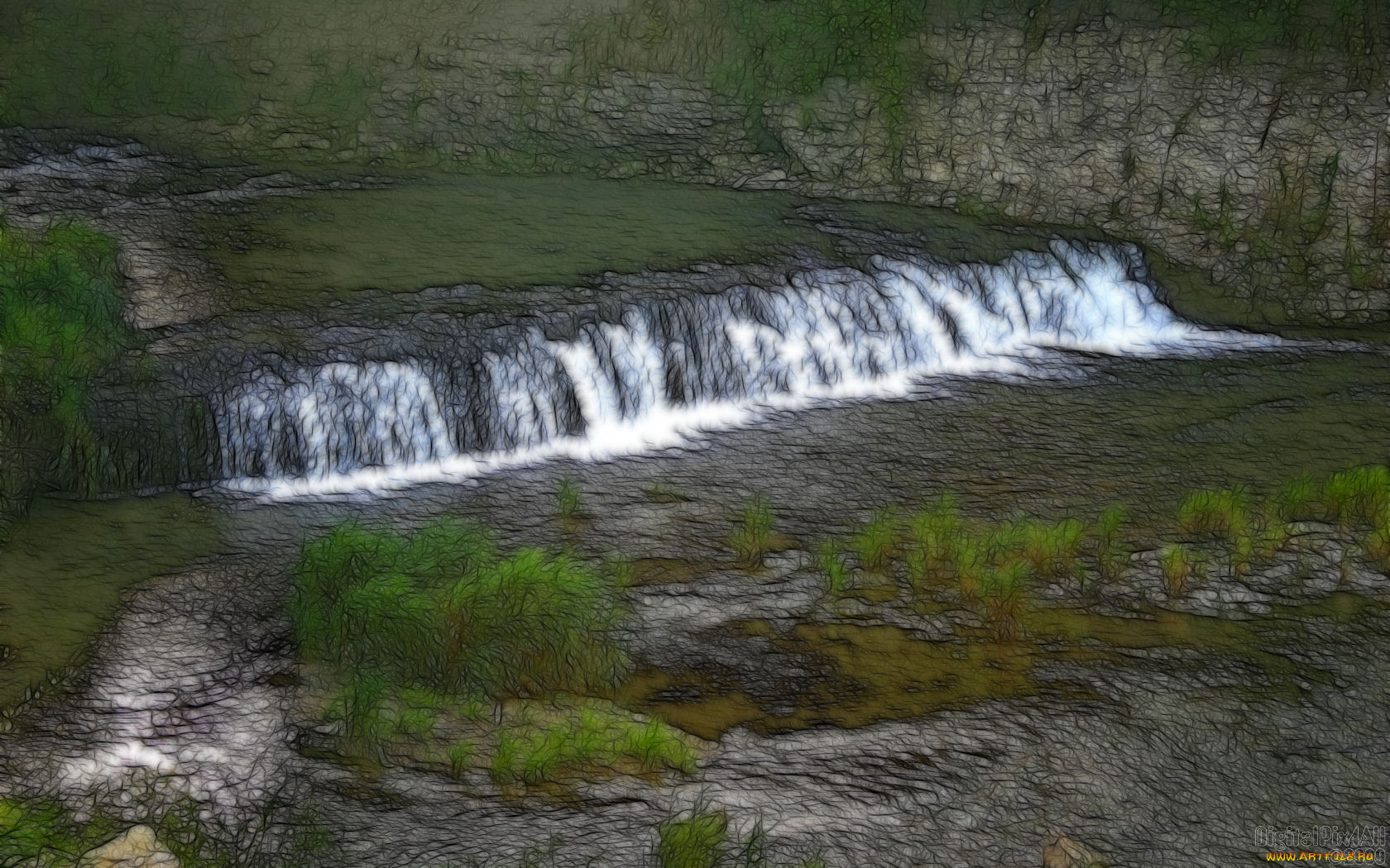 3д, графика, nature, landscape, природа