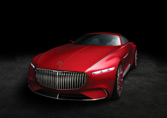 обоя автомобили, mercedes-benz, vision, mercedes-maybach, 6, 2016г