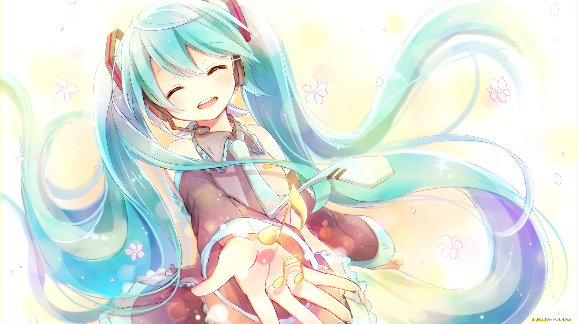 аниме, vocaloid, hatsune, miku