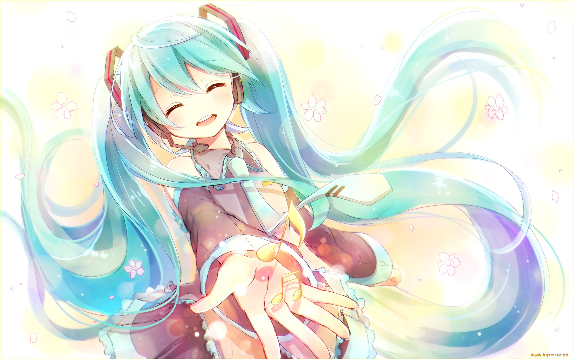 аниме, vocaloid, hatsune, miku