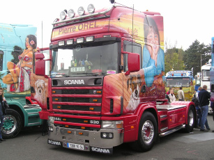 Картинка автомобили scania