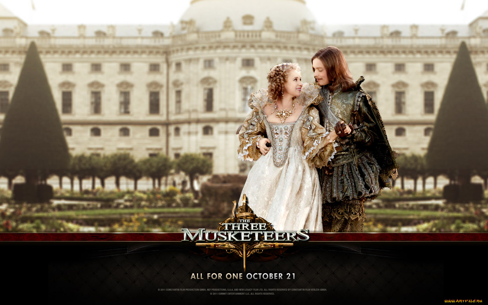 the, three, musketeers, кино, фильмы, freddie, fox, king, louis, xiii, juno, temple, queen, anne