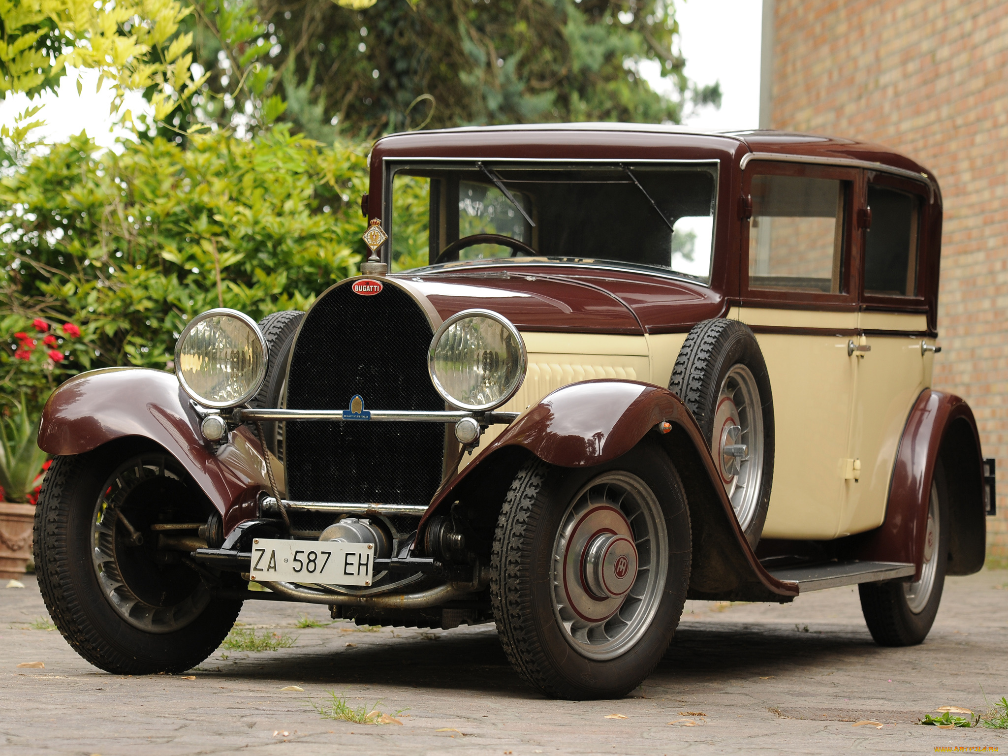 bugatti, type, 49, saloon, автомобили, классика