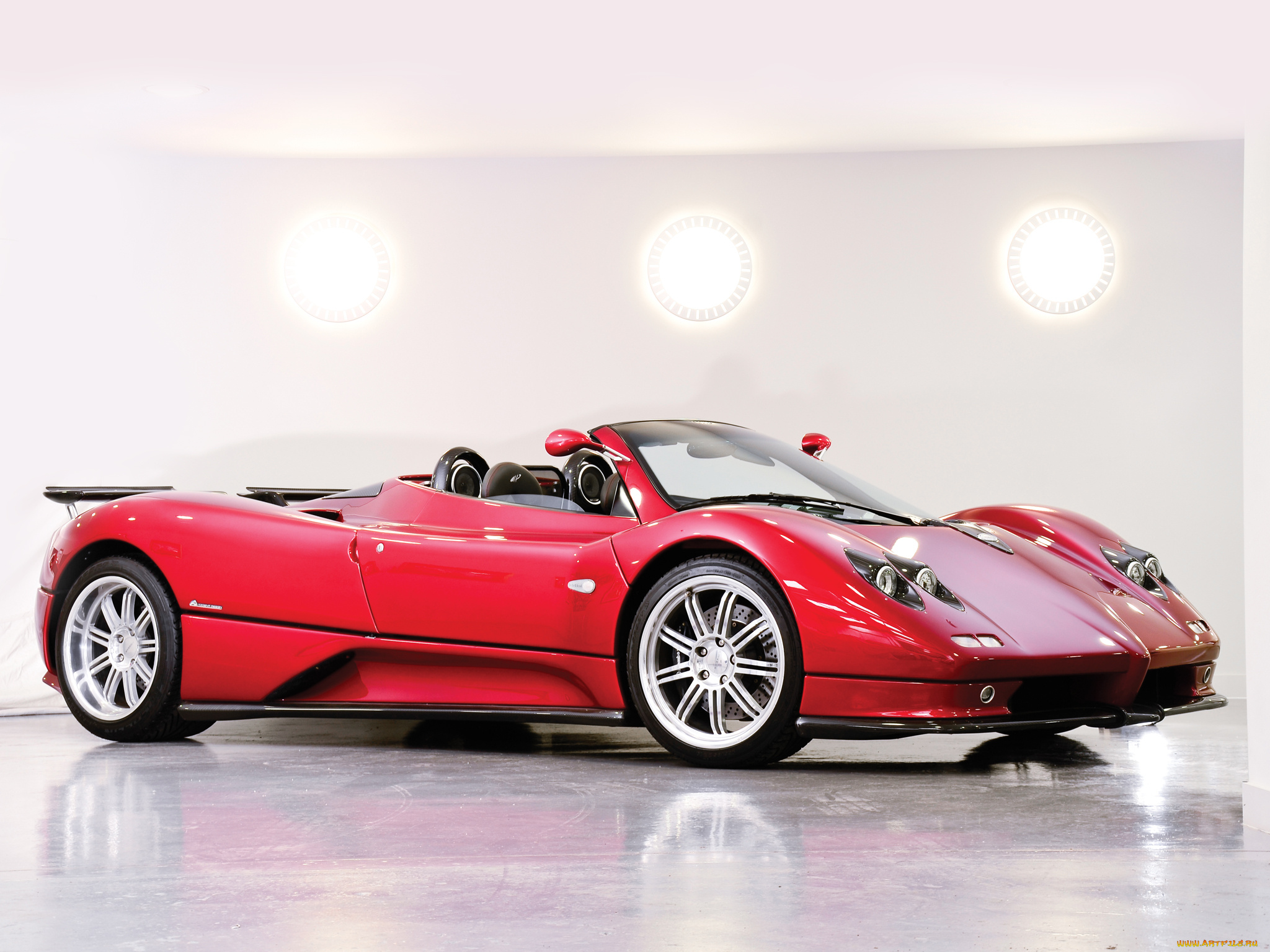 pagani, zonda, c12, roadster, автомобили