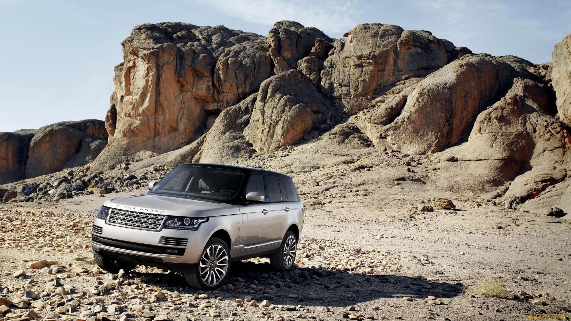 2013, land, rover, range, rover, автомобили, land-rover, горы, land, rover, range, серебристый