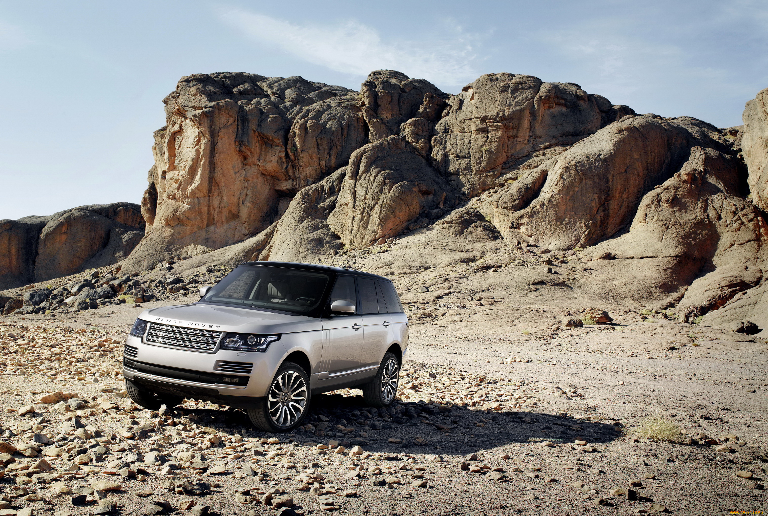 2013, land, rover, range, rover, автомобили, land-rover, горы, land, rover, range, серебристый