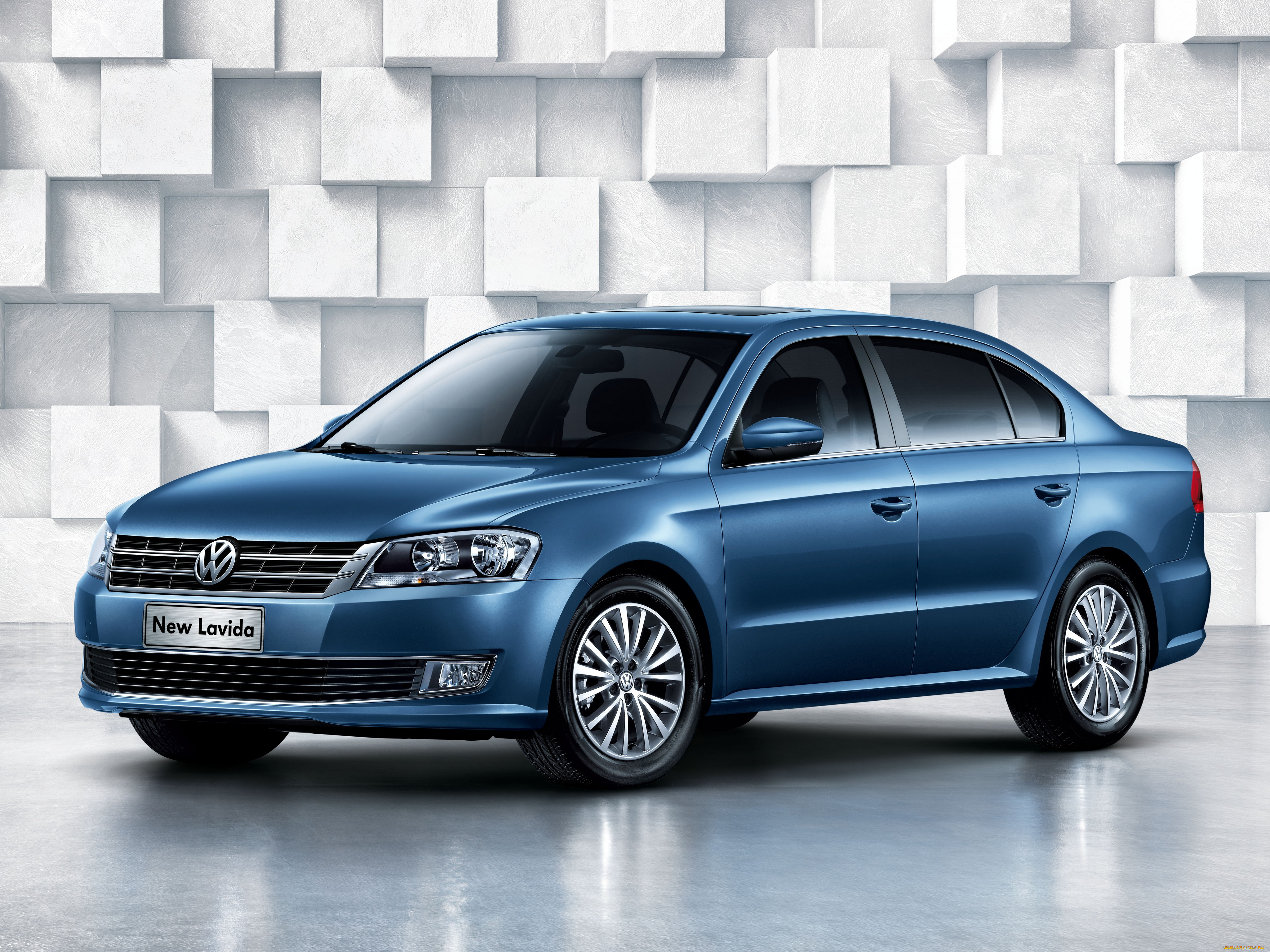 автомобили, volkswagen, lavida, синий, 2012г