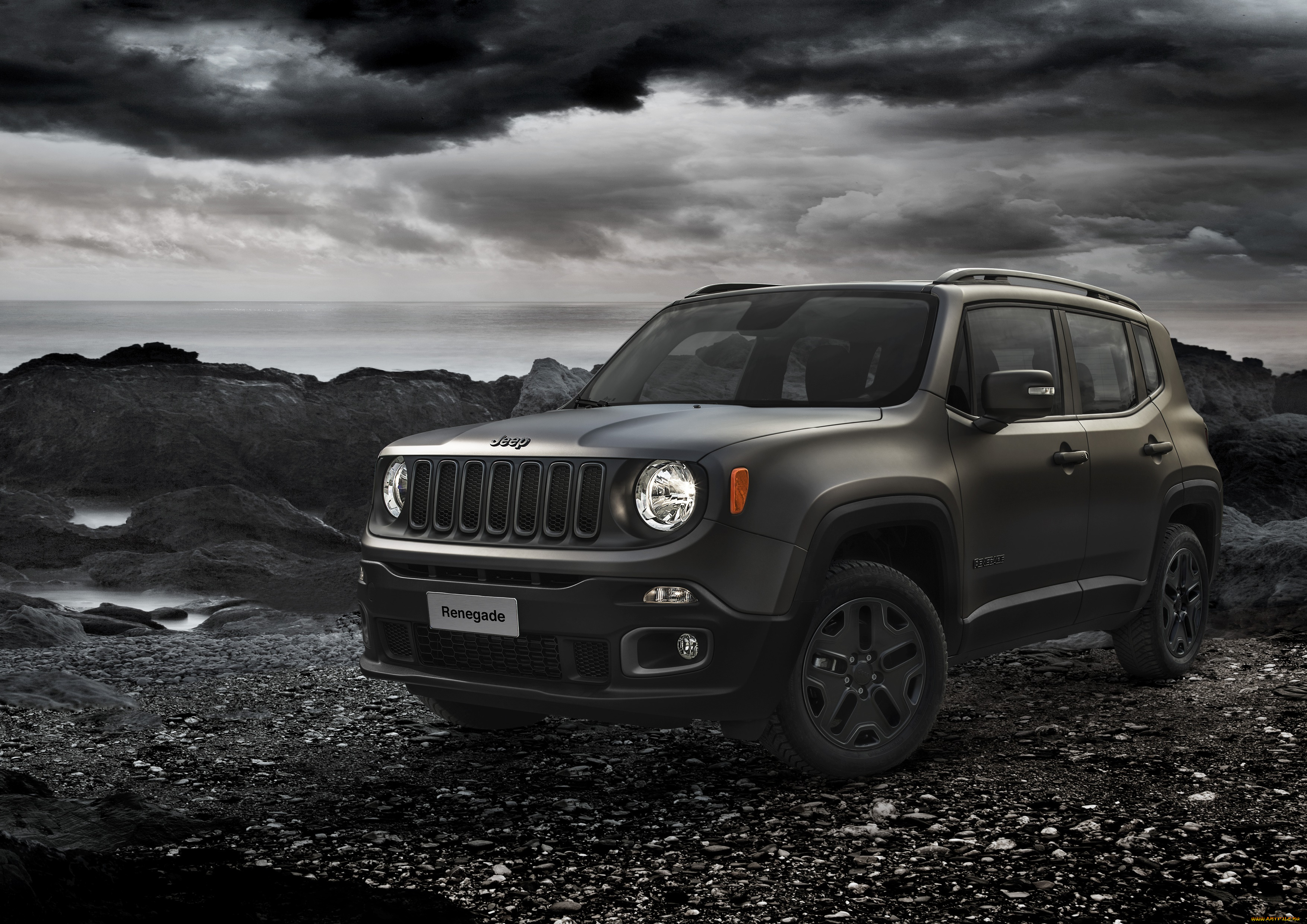 автомобили, jeep, 2015г, bu, renegade, night, eagle