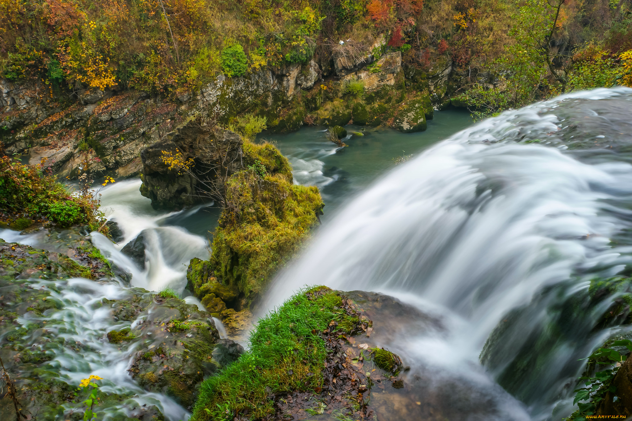 природа, водопады, водопад