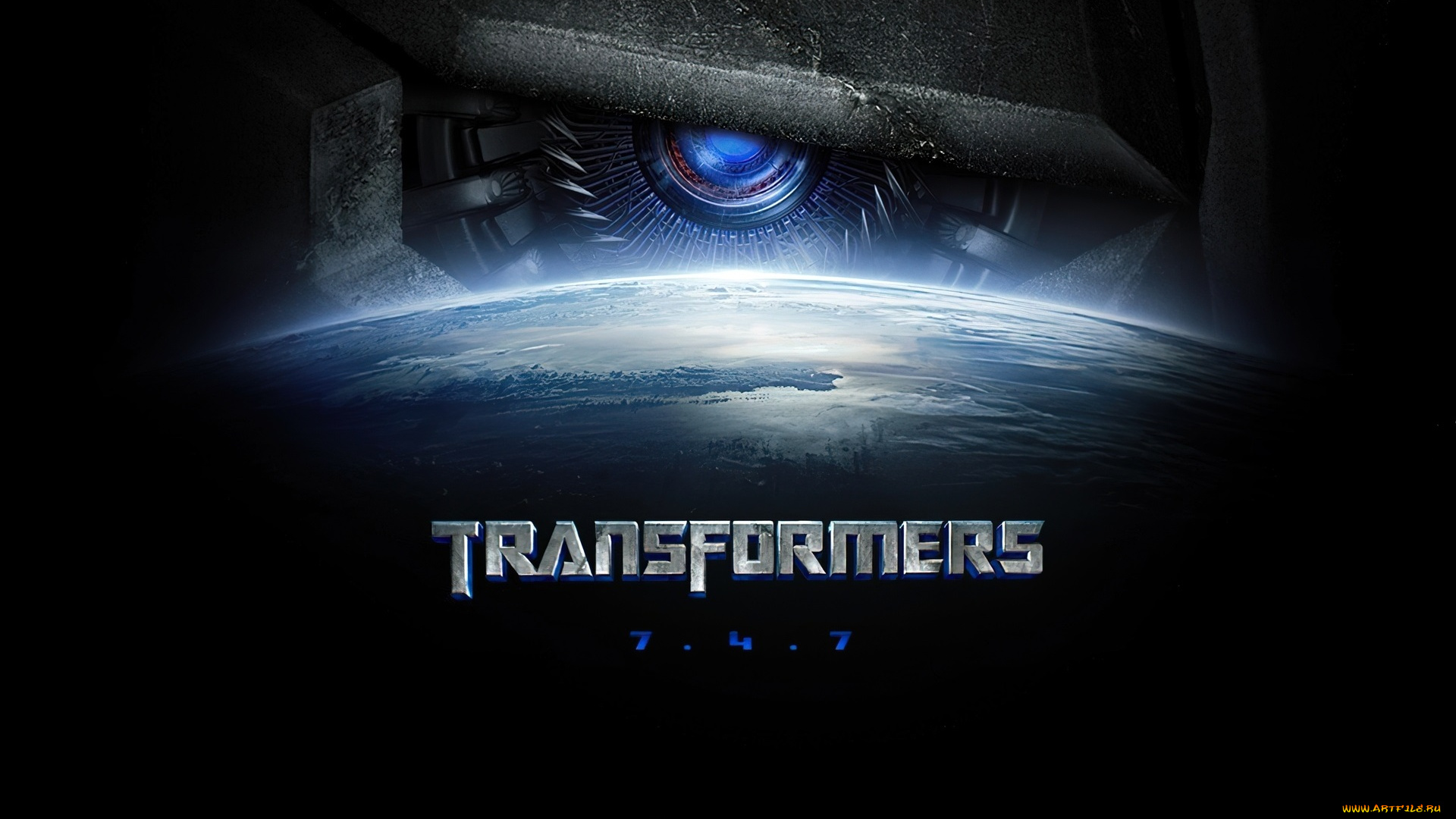кино, фильмы, transformers, трансформер, робот, глаз, планета