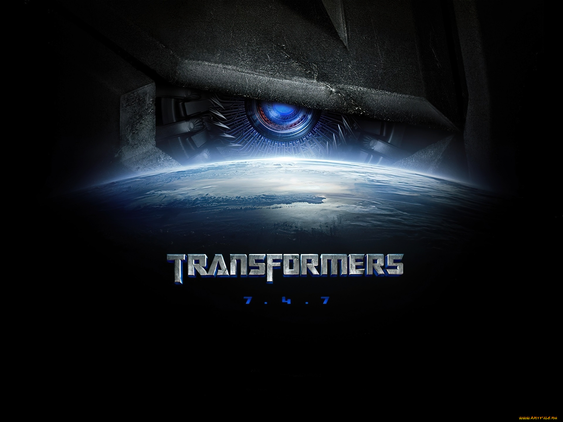 кино, фильмы, transformers, трансформер, робот, глаз, планета