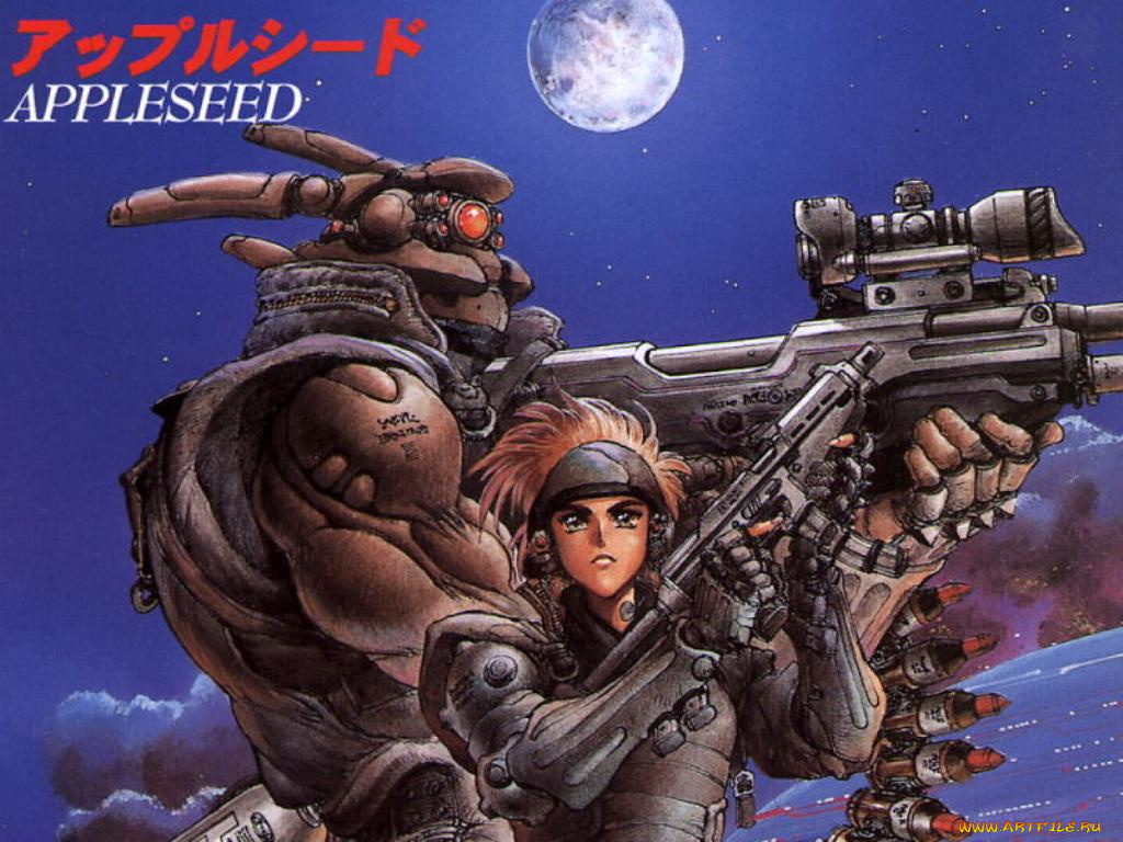 аниме, appleseed