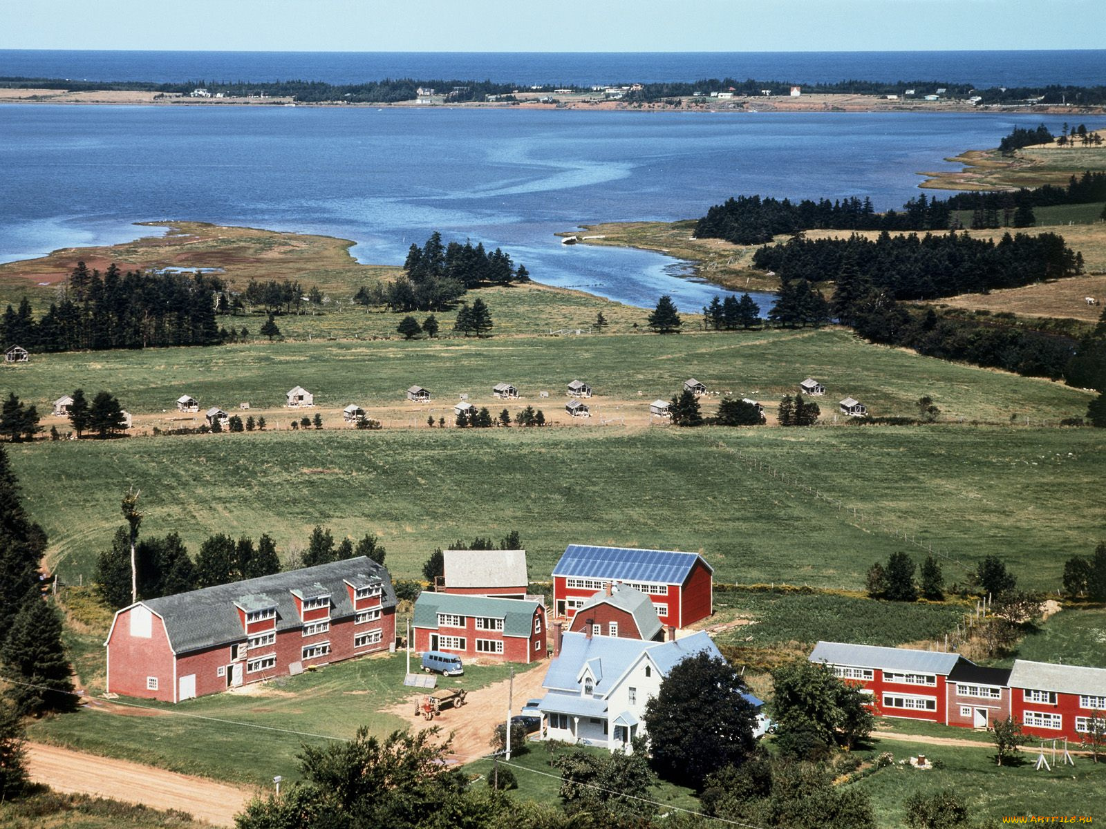 covehead, bay, prince, edward, island, canada, города