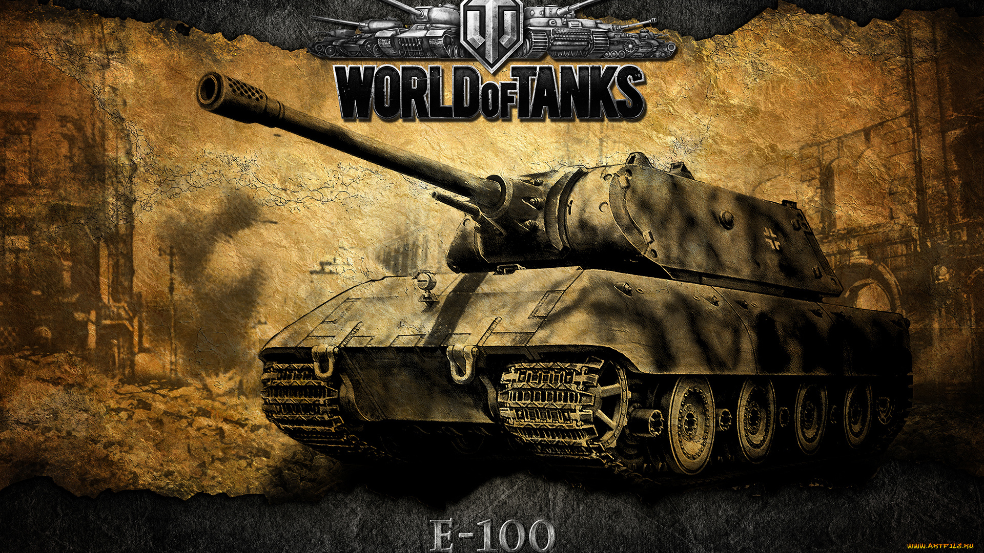 100, видео, игры, мир, танков, world, of, tanks, немецкий, танк, е-100