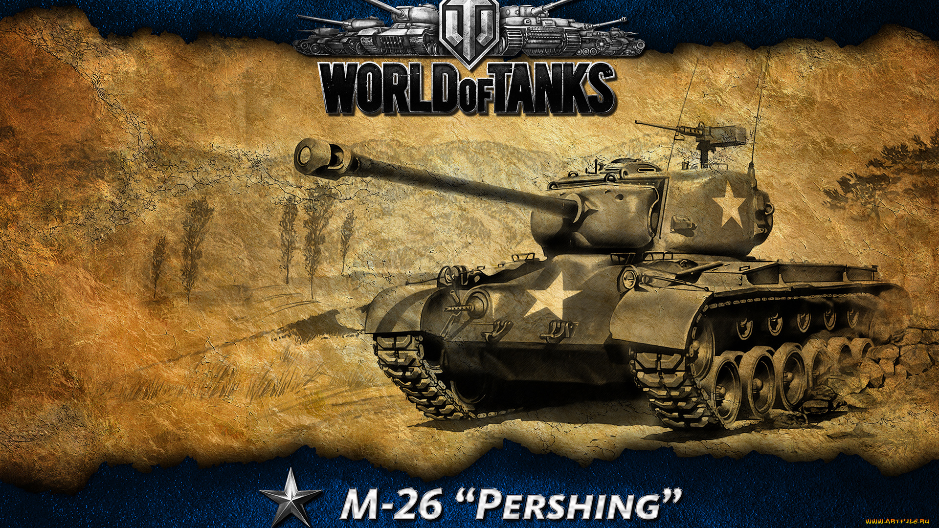 26, pershing, видео, игры, мир, танков, world, of, tanks, американский, танк