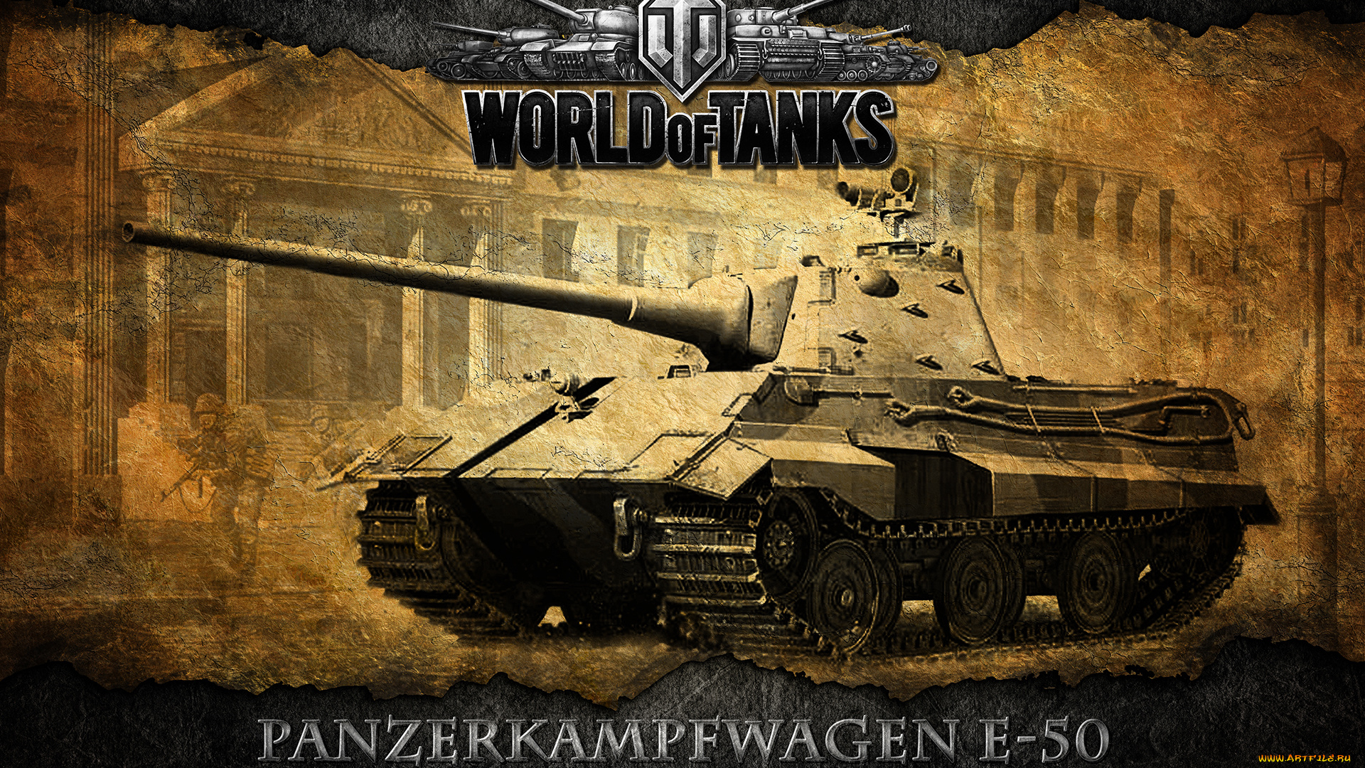 50, видео, игры, мир, танков, world, of, tanks, e-50, немецкий, танк