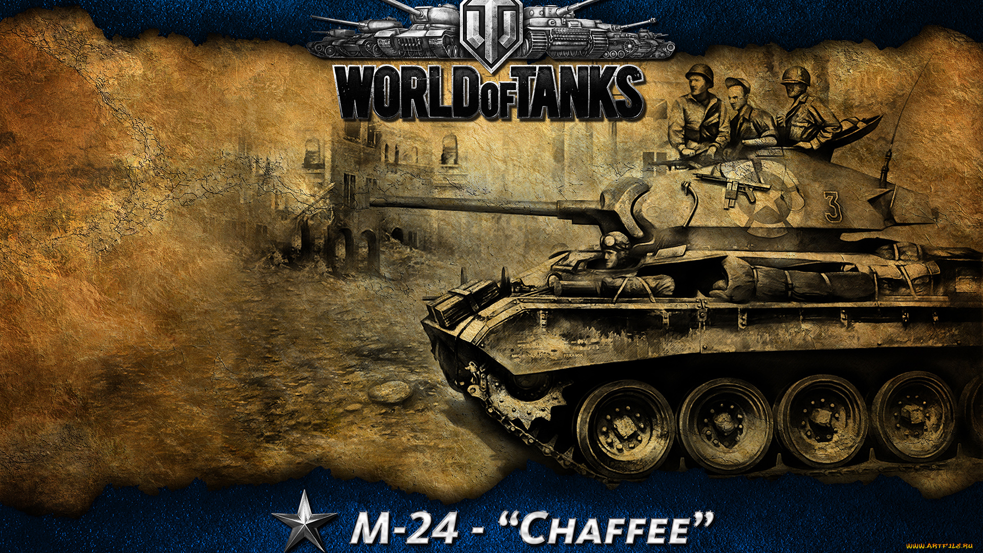 chaffee, видео, игры, мир, танков, world, of, tanks, американский, танк, m-24