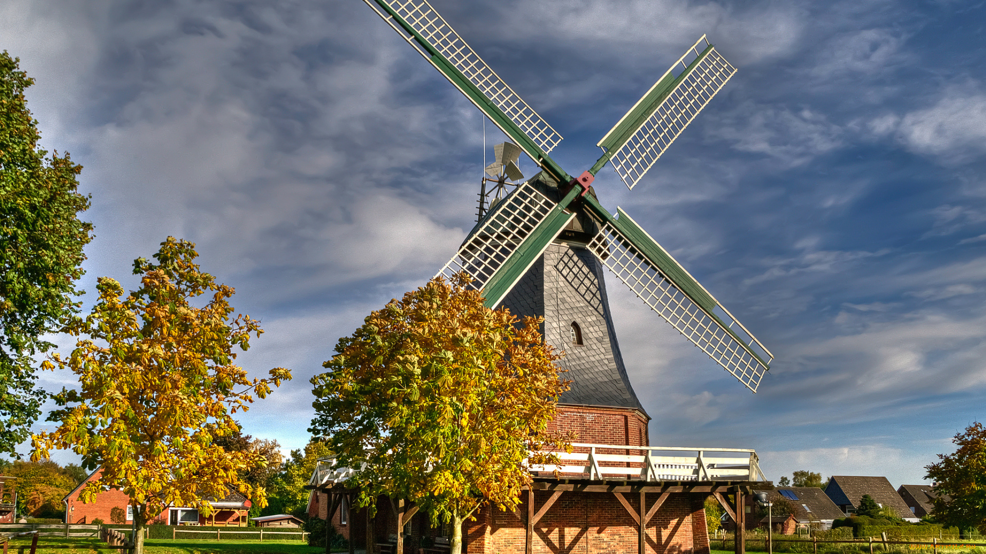 selsingen, germany, разное, мельницы, каштаны, деревья, зельзинген, германия, городок, мельница