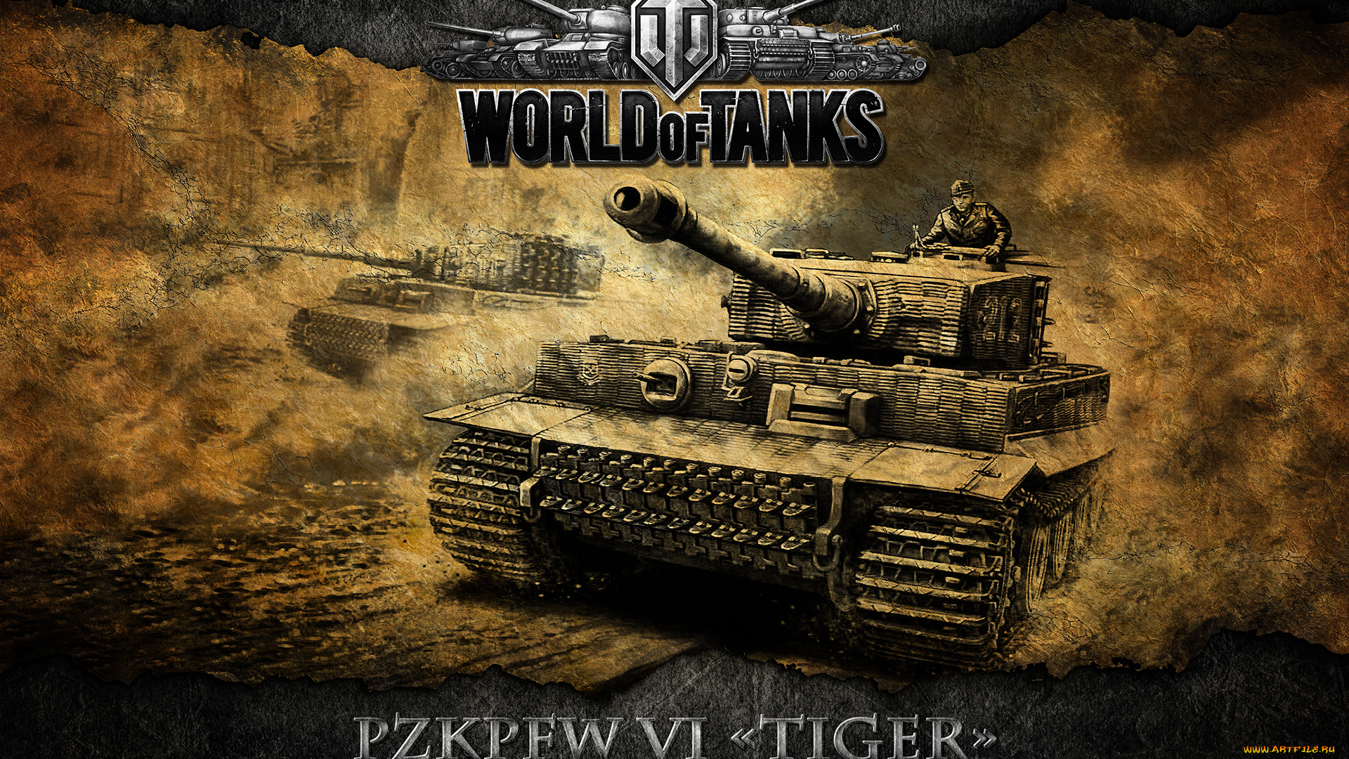 tiger, видео, игры, мир, танков, world, of, tanks, немецкий, танк