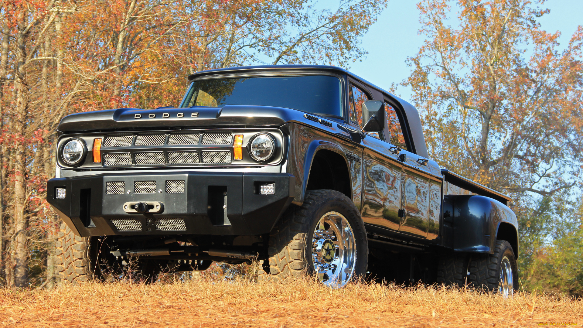 1969-dodge-power-wagon, автомобили, custom, pick-up, dodge