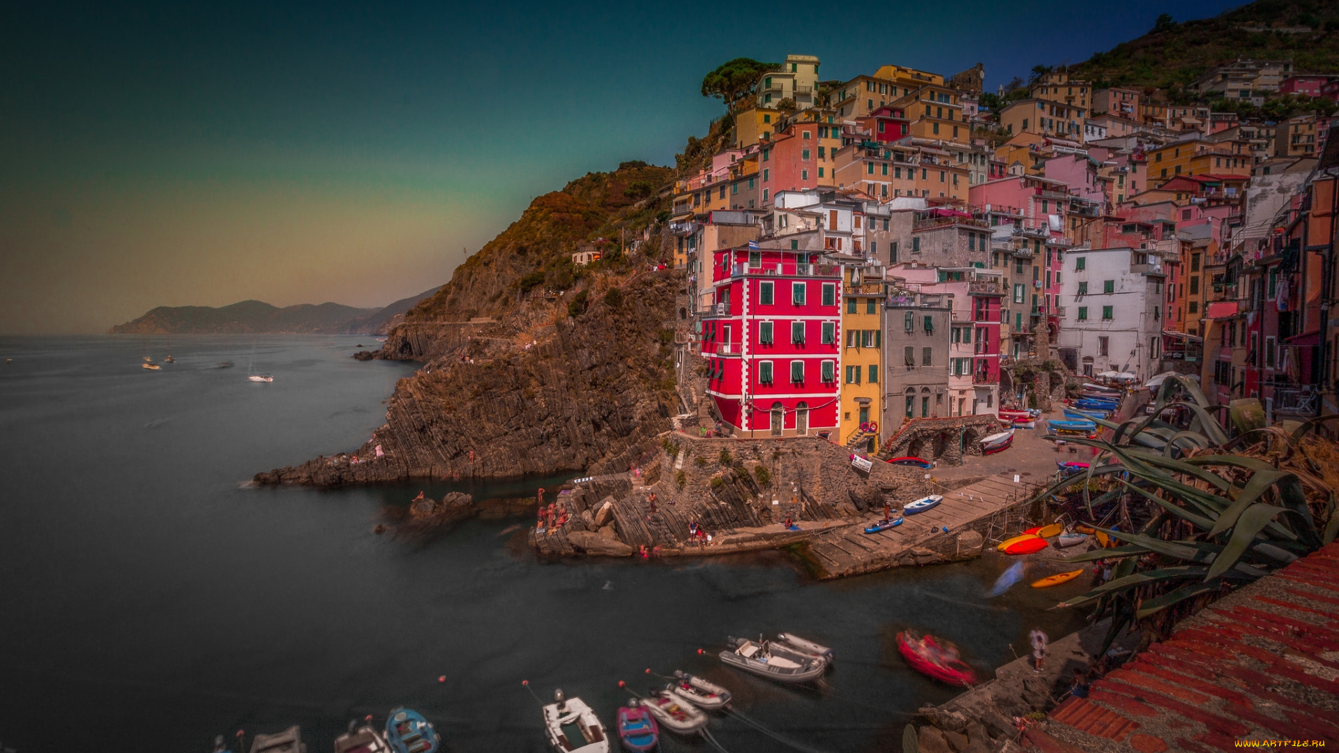 liguria, , italy, города, -, панорамы, побережье