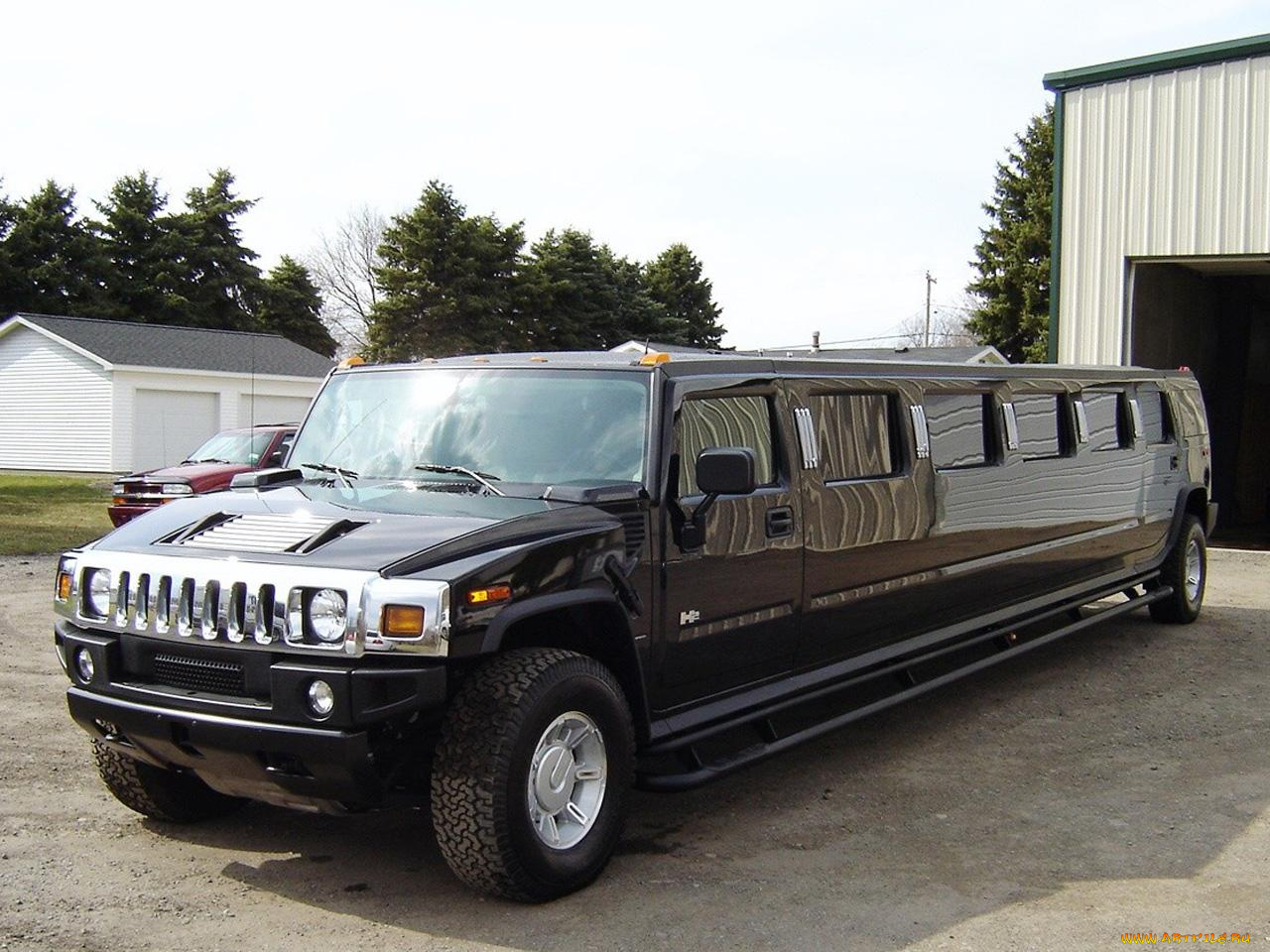 hummer, h2, limousine, автомобили