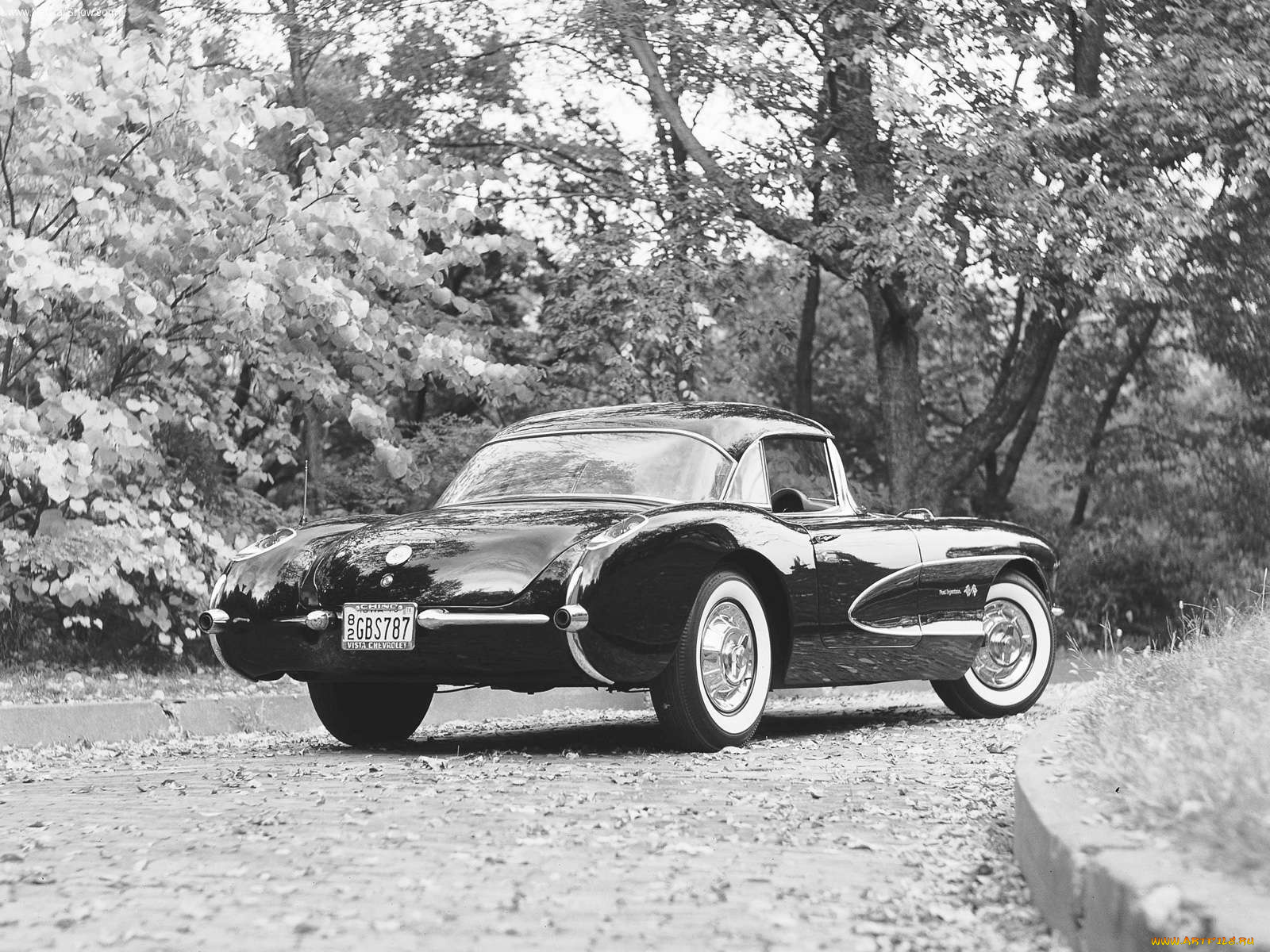 chevrolet, corvette, c1, 1953, автомобили