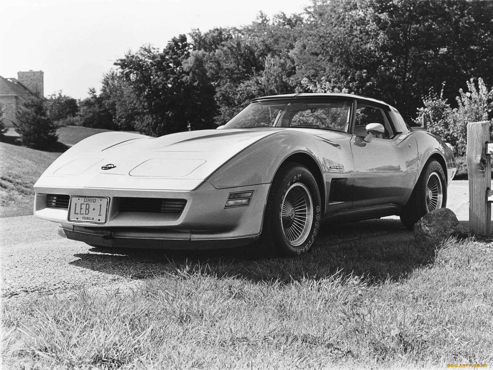 chevrolet, corvette, c3, 1968, автомобили