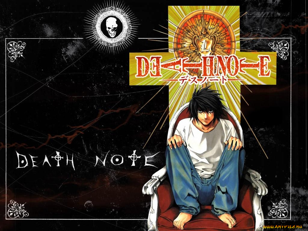 dn140, аниме, death, note