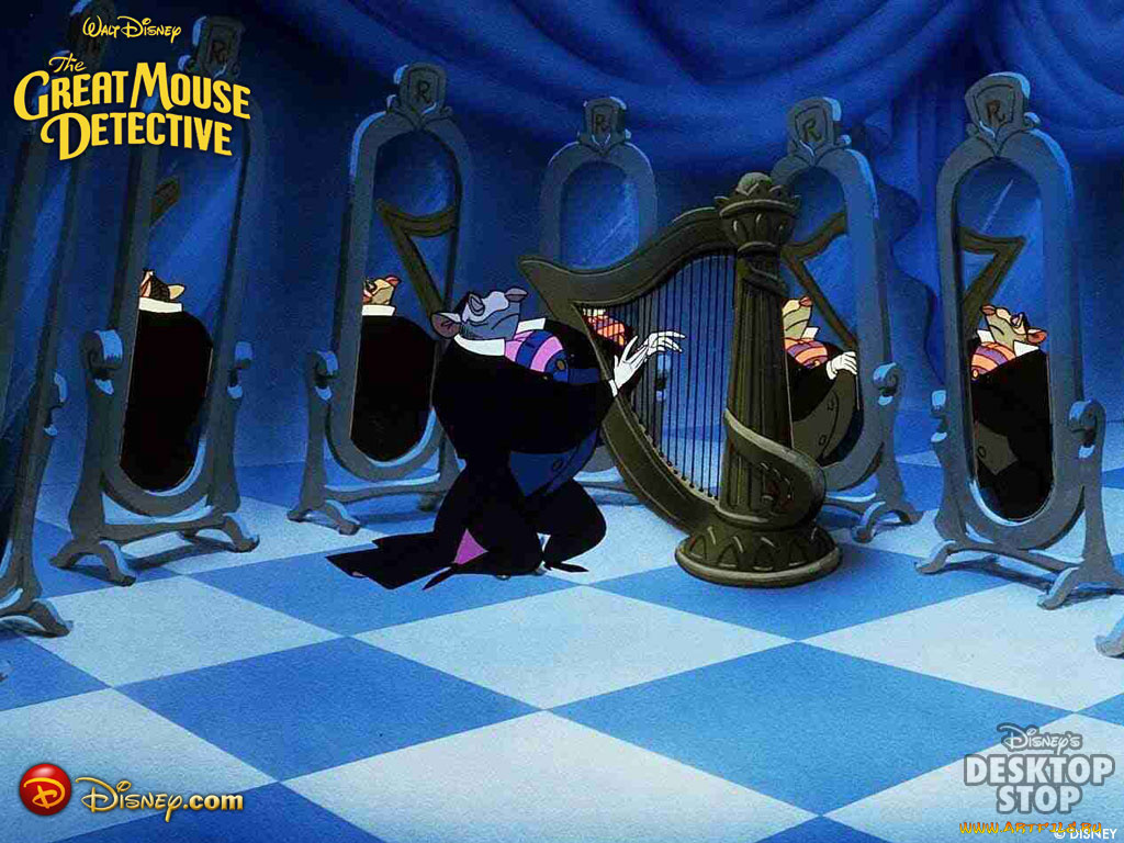 мультфильмы, the, great, mouse, detective