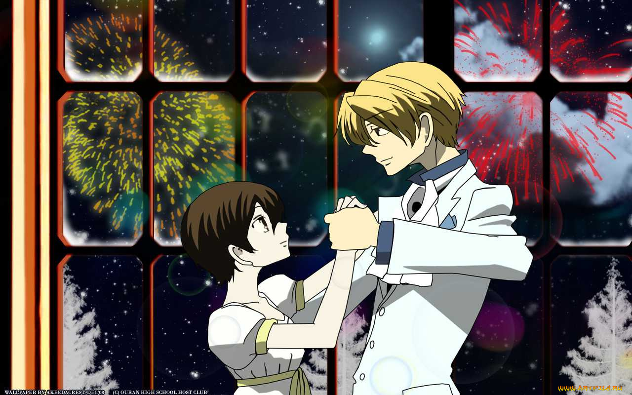 аниме, ouran, high, school, host, club